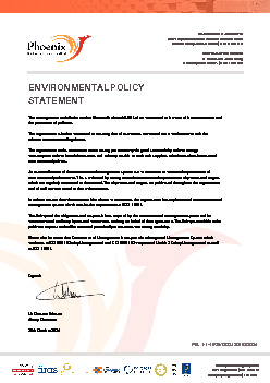 ENVIRONMENT STATEMENT POLICY